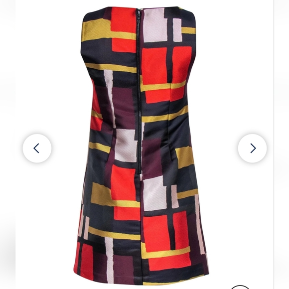 NWT Alice + Olivia Clyde Colorblock Shift Dress - Picture 3 of 11